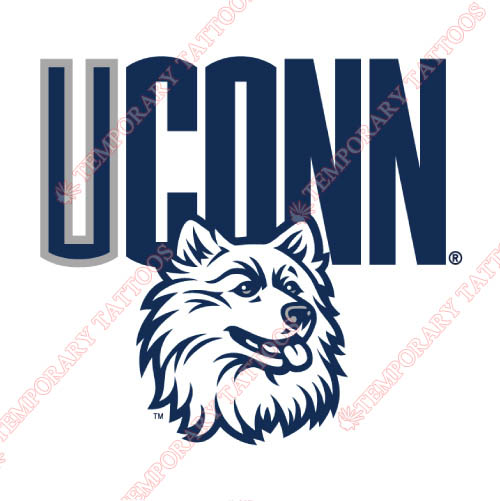UConn Huskies Customize Temporary Tattoos Stickers NO.6666
